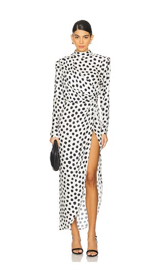 Ariane Dress in Ivory & Black | Revolve Clothing (Global)