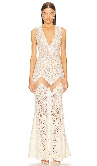 x REVOLVE Guiliana Gown in Ivory | Revolve Clothing (Global)