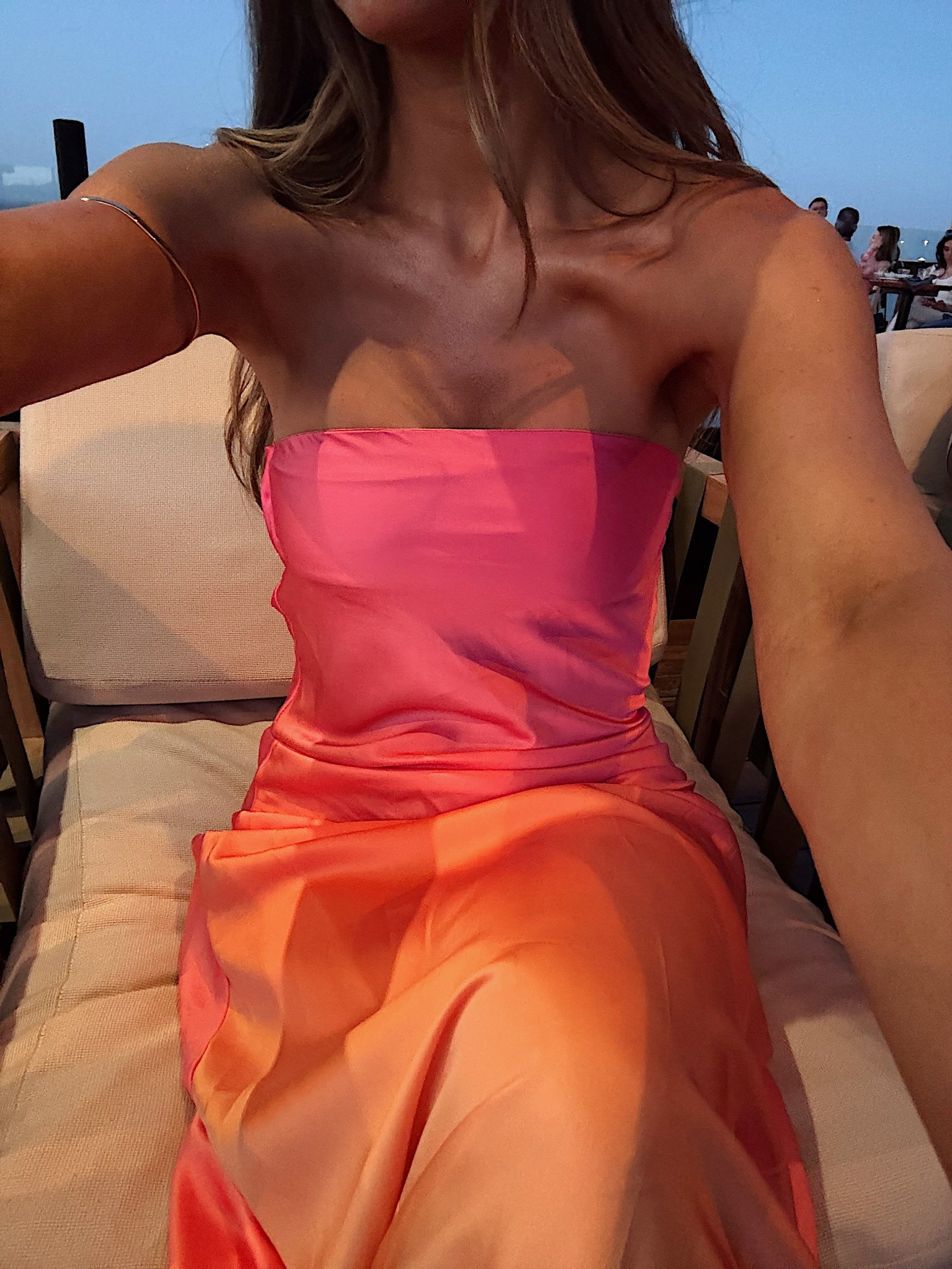 Brought the sunset 🌅 #LTKsummerdress #summerdresses #vacationoutfits 