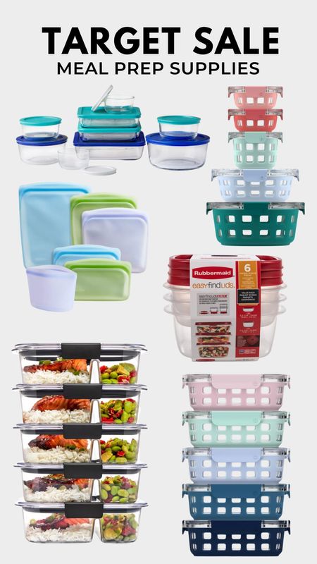 Target circle sale: meal prep containers! 

#LTKhome #LTKxTarget #LTKsalealert