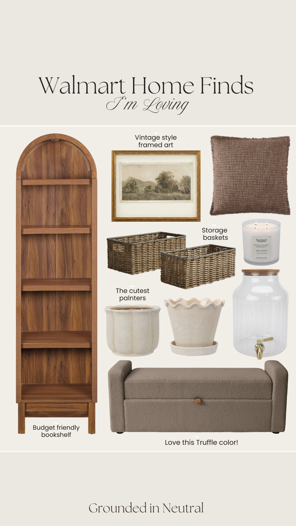 Walmart home finds I’m loving 🤎

#LTKSaleAlert #LTKSeasonal #LTKHome