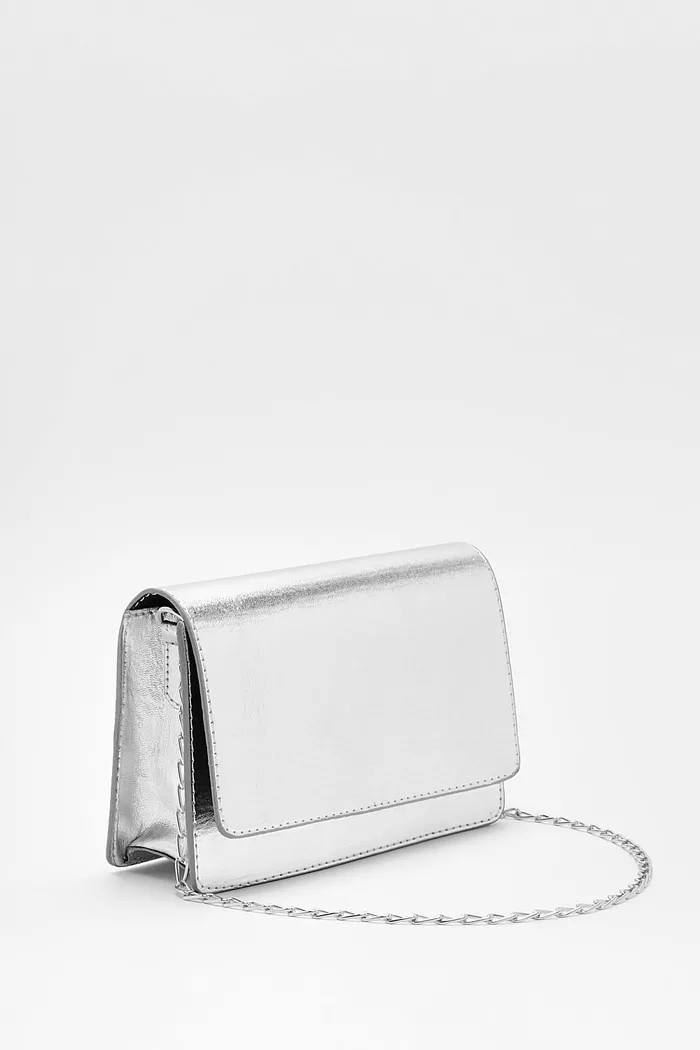 Metallic Cross Body Bag | Boohoo.com (UK & IE)