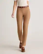 Ultra-Stretch Ponte Straight Leg Pants | Quince