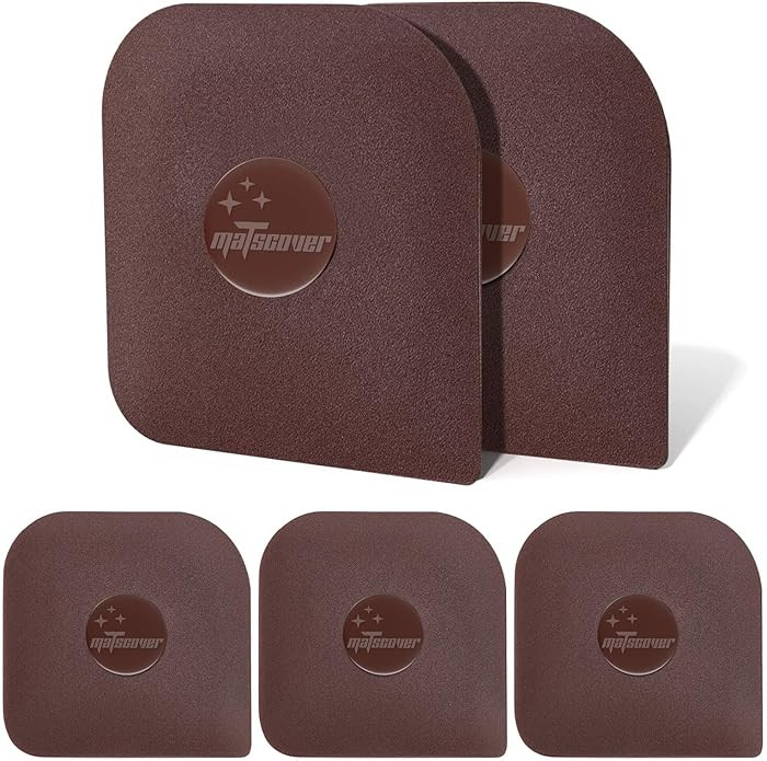 Pan Scraper, 5 Pcs Pot Scraper Plastic, Pot Scraper Non Scratch for Cast Iron, Pot and Pan Cleani... | Amazon (US)