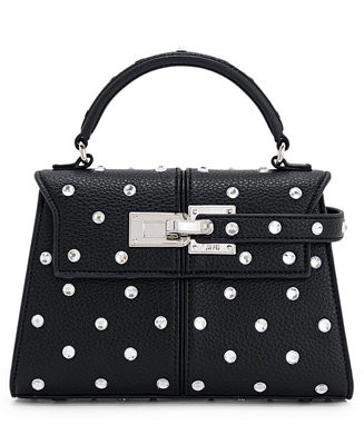 Elise Artificial Crystal Top Handle Bag | Macy's
