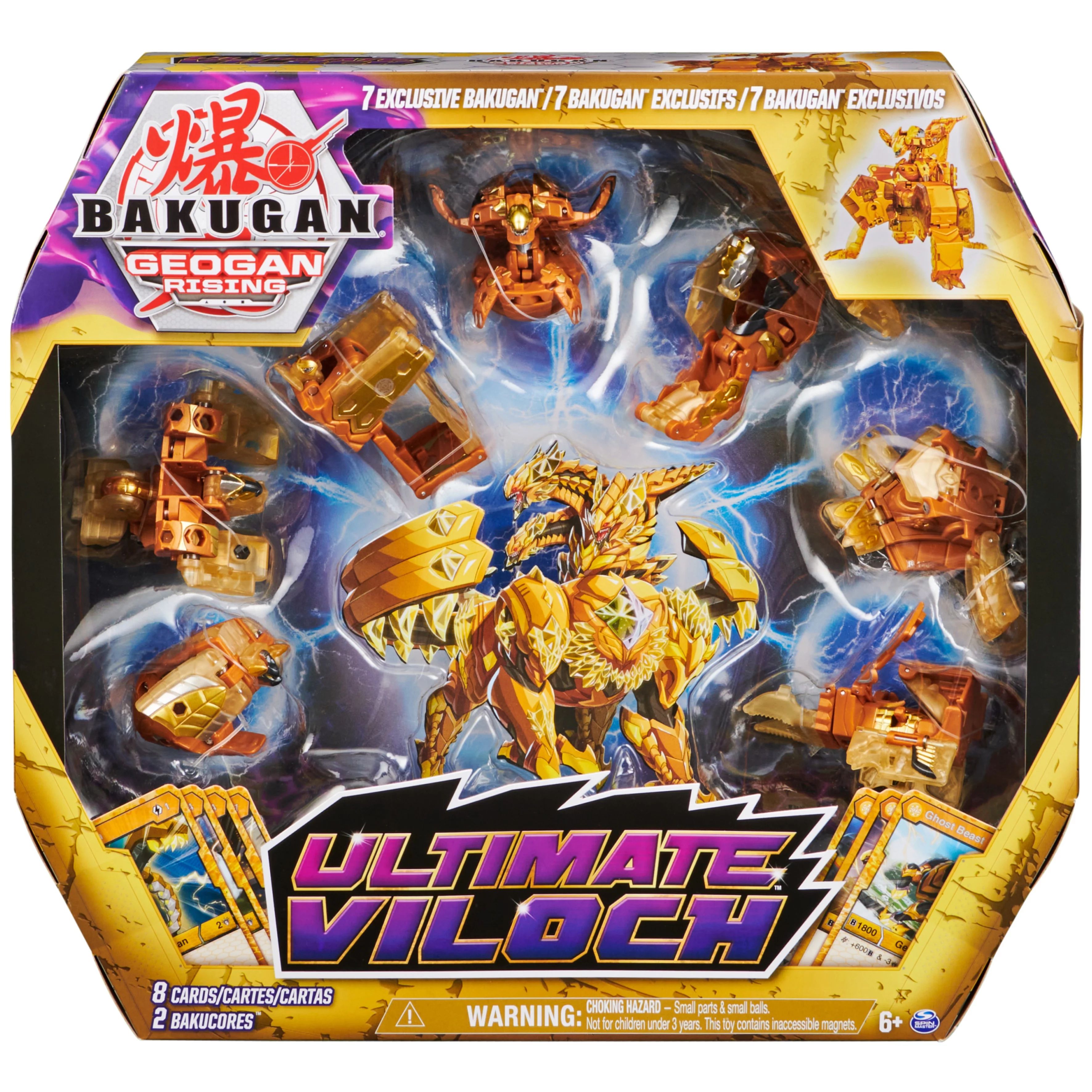 Bakugan Geogan Rising, Ultimate Viloch, 7-in-1 Exclusive Bakugan - Walmart.com | Walmart (US)