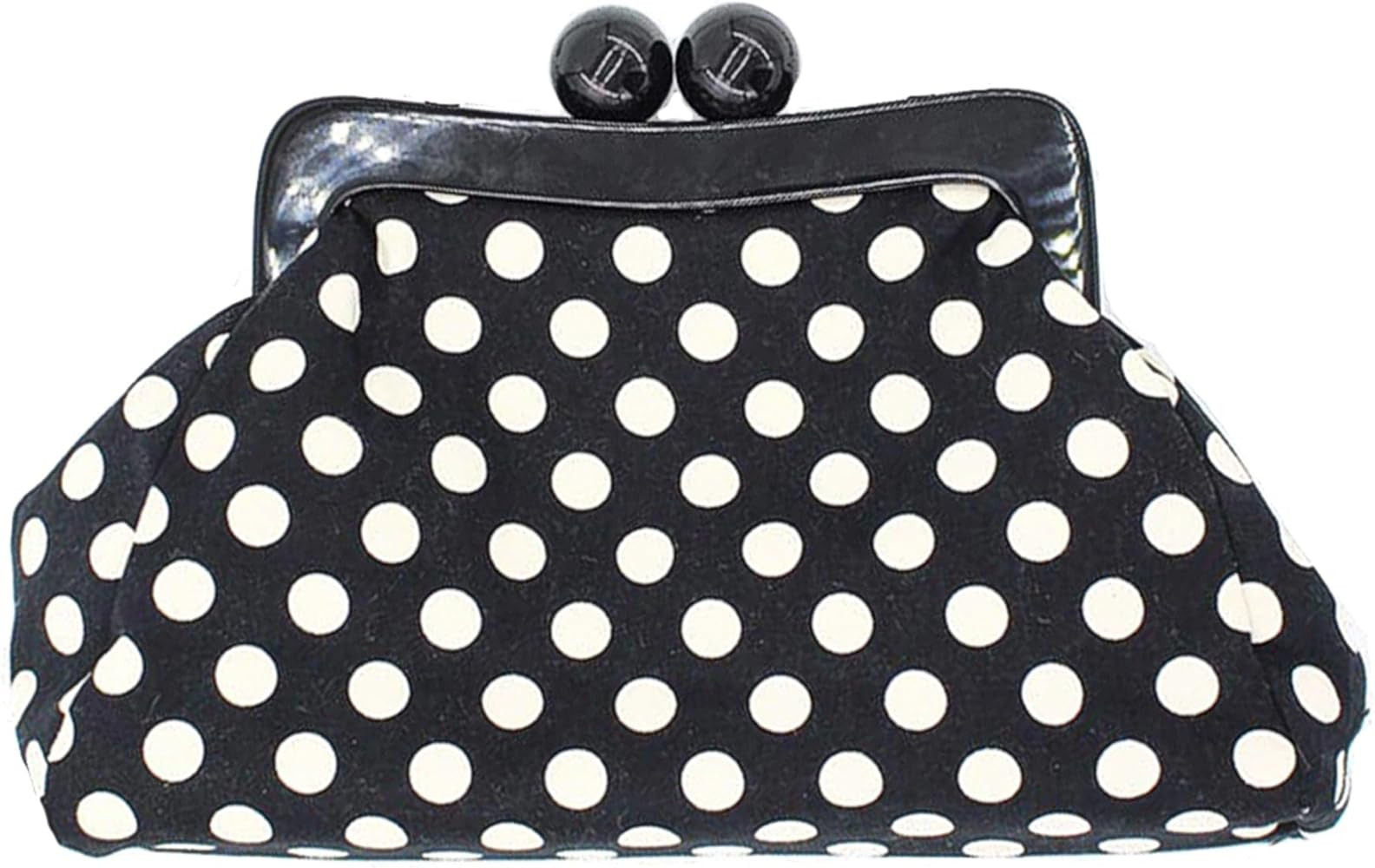 Polka Dot Evening Bag Clutch Purse for Women Wedding Party Handbag Cocktail Bag | Amazon (US)