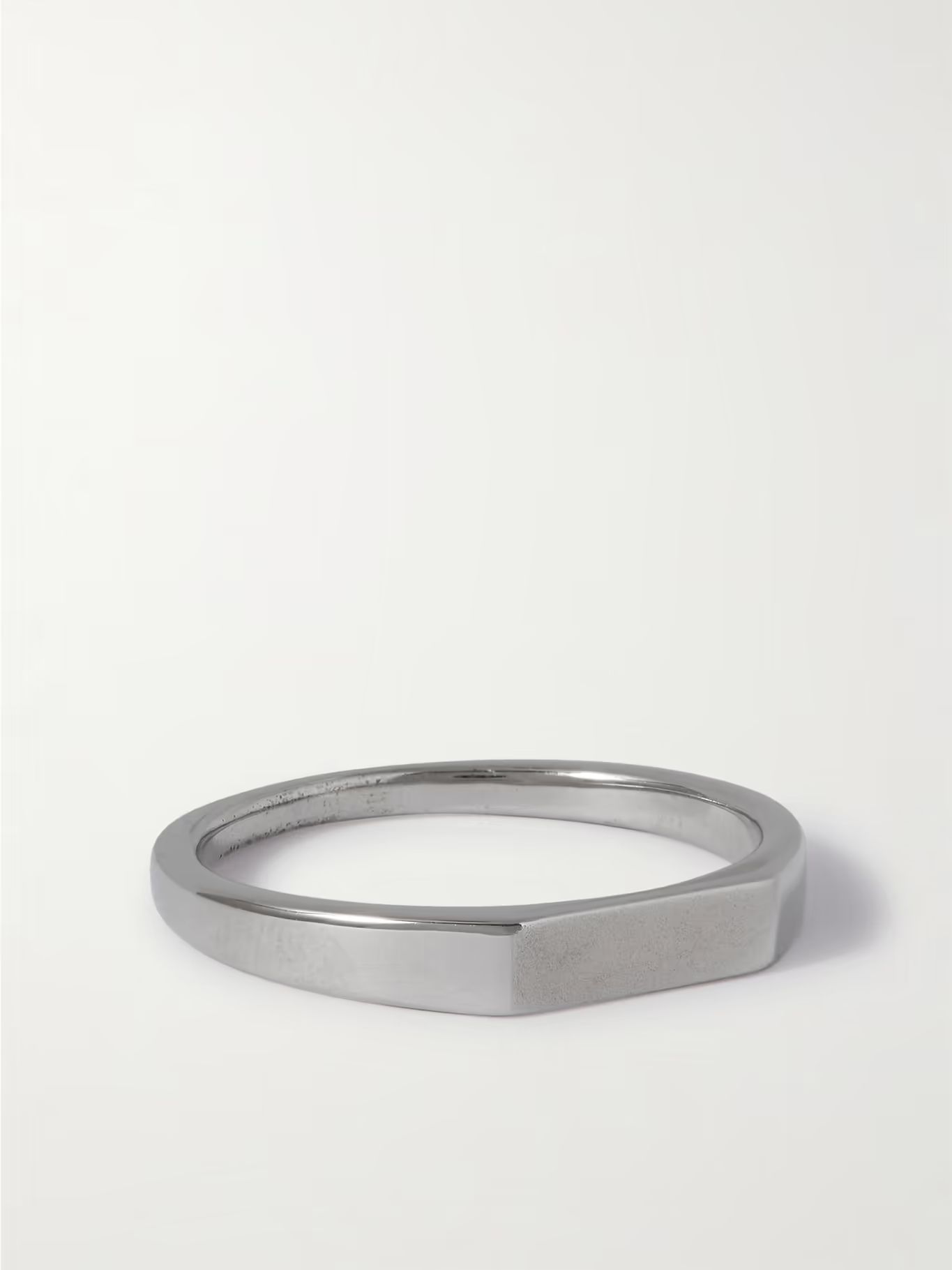 Thin Geo Sterling Silver Ring | Mr Porter (US & CA)