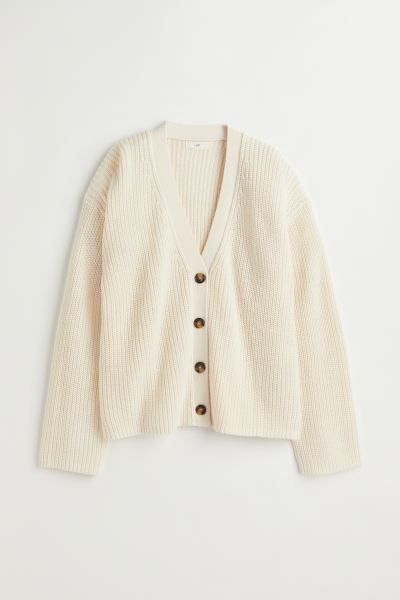 Rib-knit Cardigan | H&M (US)