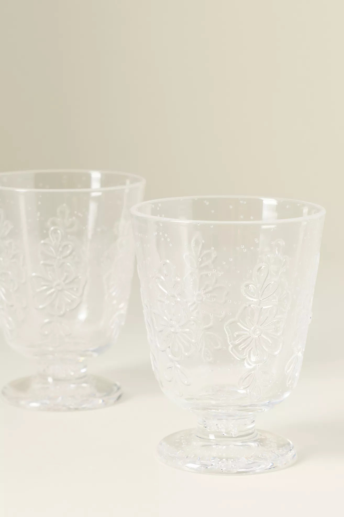 Marta Acrylic Goblets, Set of 2 | Anthropologie (US)