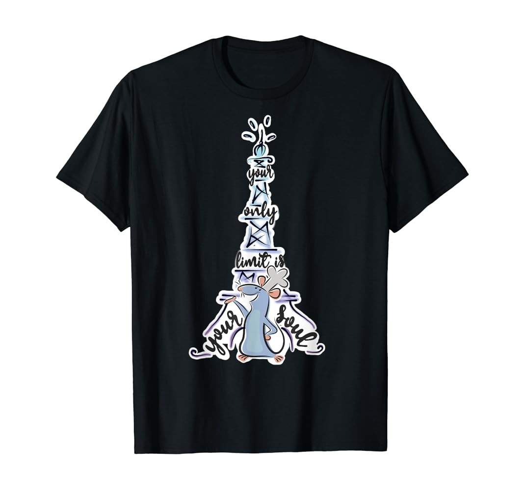 Disney Pixar Ratatouille Remy Your Only Limit Is Your Soul T-Shirt | Amazon (US)