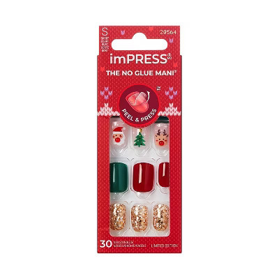 imPRESS Press-On Manicure No Glue Fake Nails - The Magic - 33ct | Target