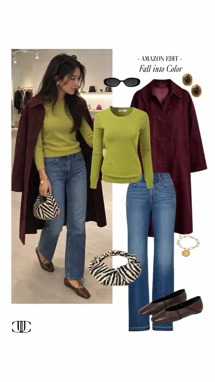 🎨 Amazon Edit: Fall into Color is all about having a little more fun with your fall wardrobe.
I styled 10 colorful fall outfits around one great pair of Amazon jeans, mixing rich seasonal shades with unexpected pops of color that make everyday dressing feel fresh again.
And because everything is from Amazon, you can experiment with the trend without making a major investment. One pair of jeans, 10 looks, and plenty of color inspiration for fall. 🍂✨
#LTKStyle #AmazonFashion #FallIntoColor #AmazonFinds #FallColor #FallOutfits #DenimStyle #ColorfulStyle #FallFashion #LTKFinds 

 #LTKSeasonal #LTKOver40 #LTKSaleAlert