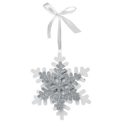Transpac 7.56 in Multicolored Wood Christmas Snowflake Ornament for Tree Decor Holiday Decorations | Target