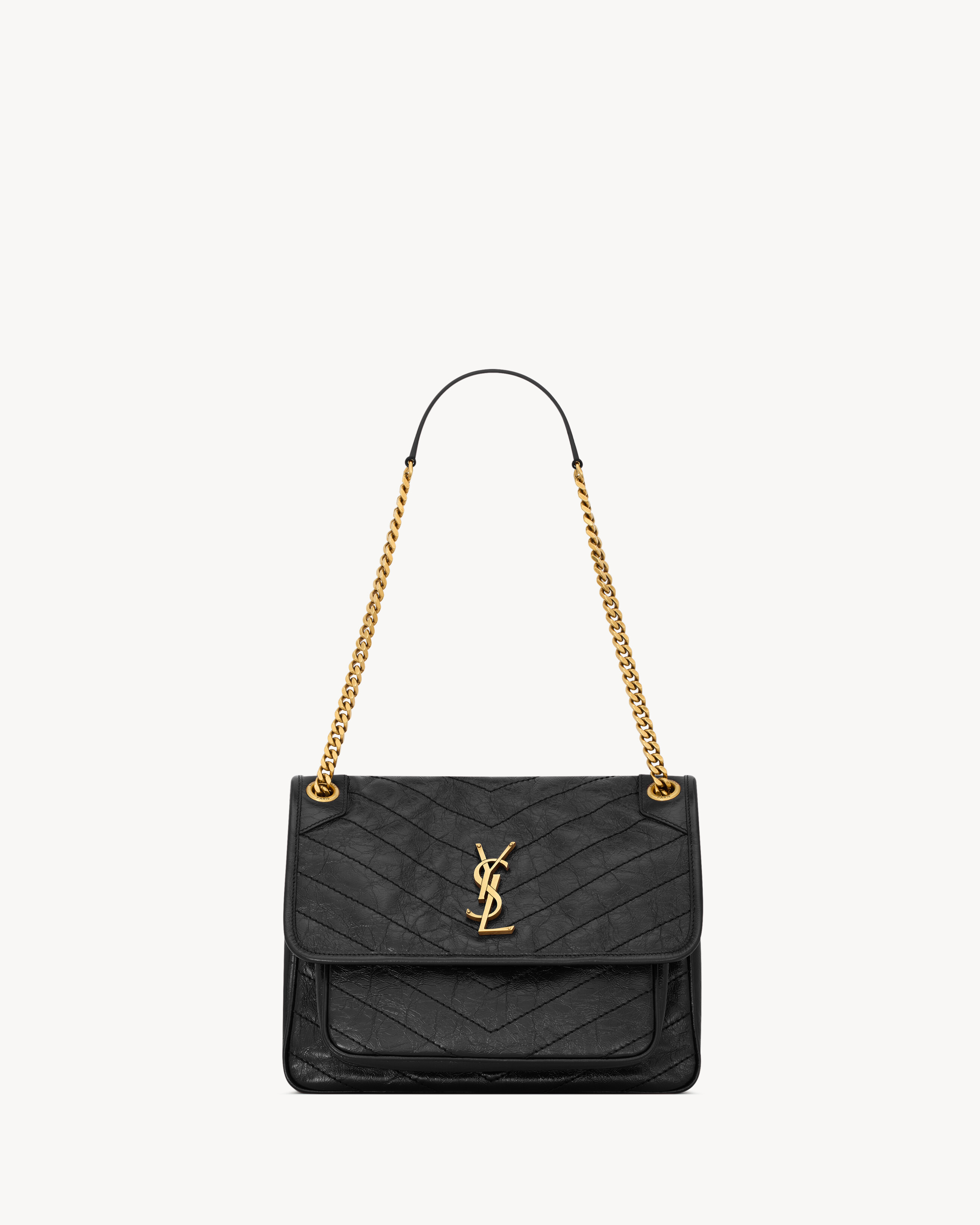 NIKI medium in vintage leather in Black | Saint Laurent | YSL EN-GB | Saint Laurent Inc. (Global)