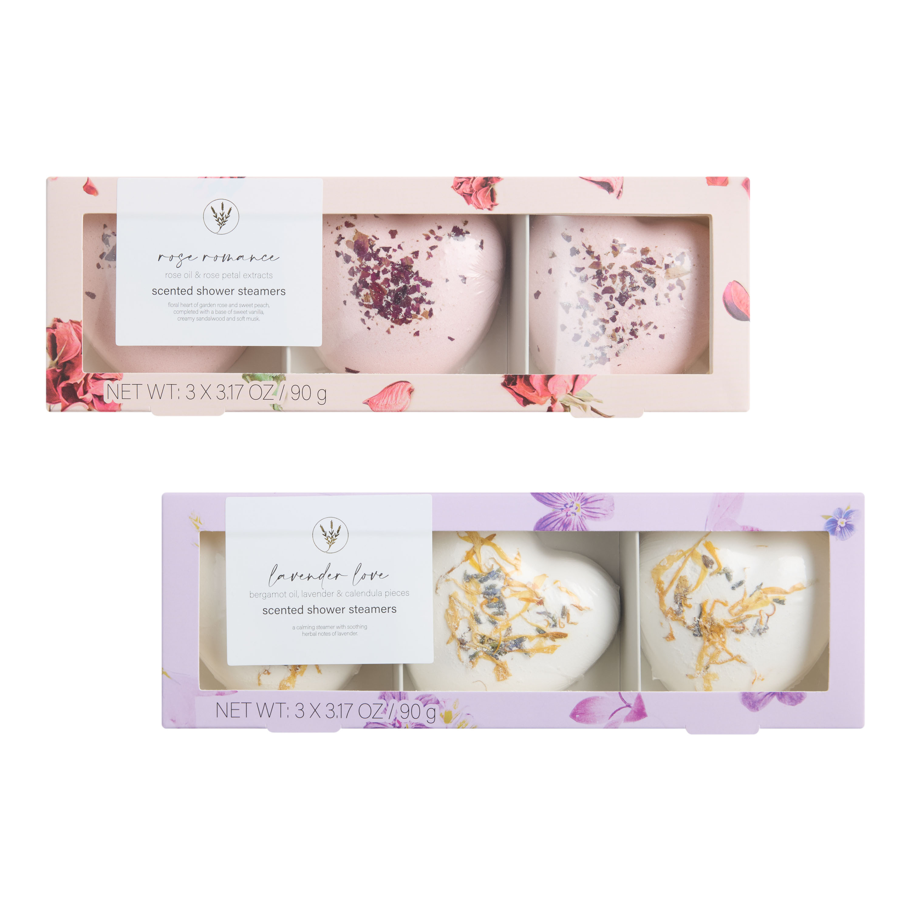 A&G Heart Shaped Shower Steamers 3 Count | World Market