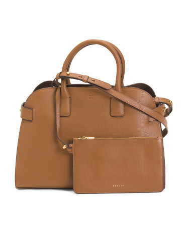 The Rathbone Leather Medium Open Top Grab Tote | TJ Maxx