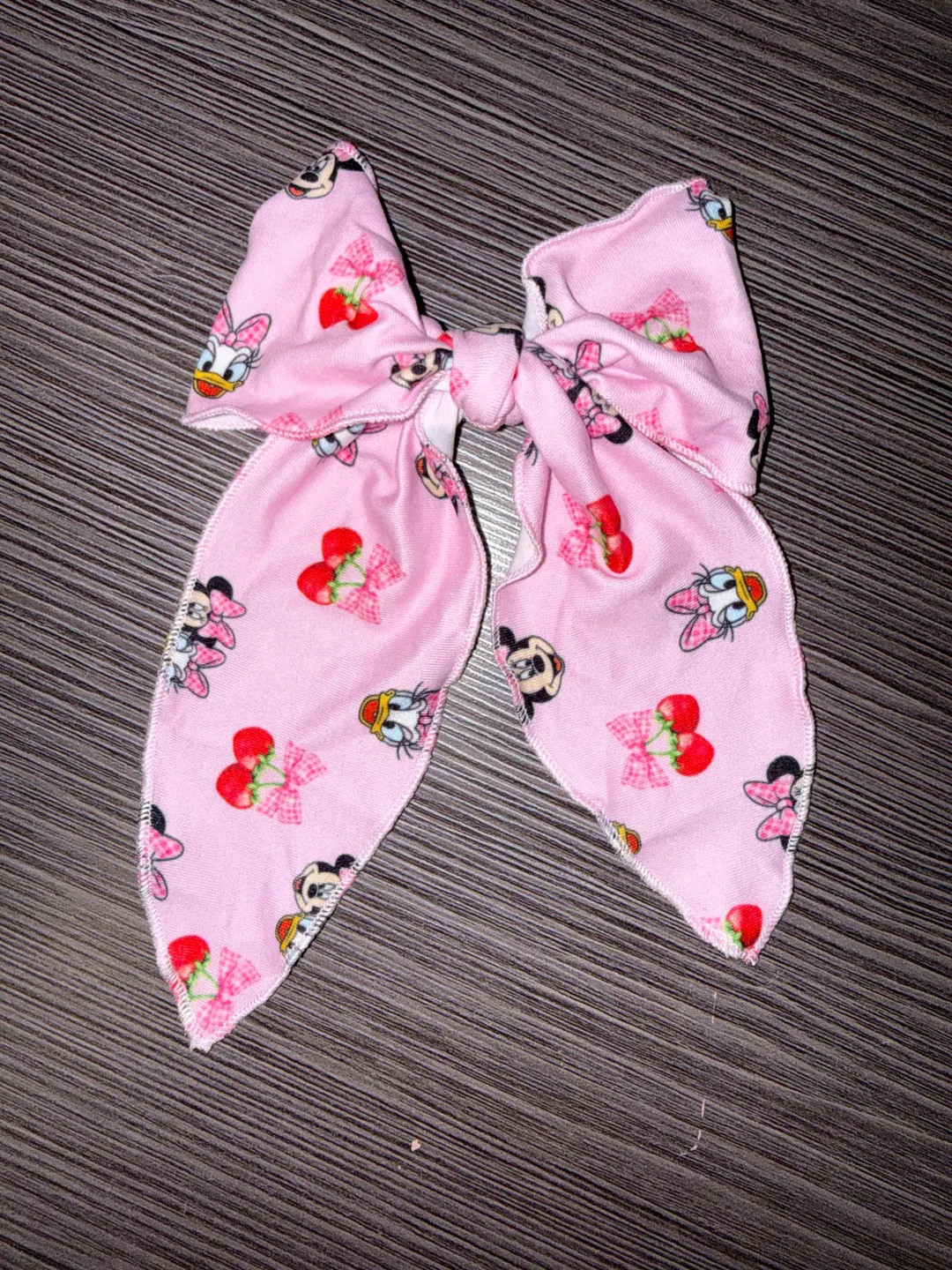 Pink Minnie and Daisy Hair Bow Clip | Etsy (US)