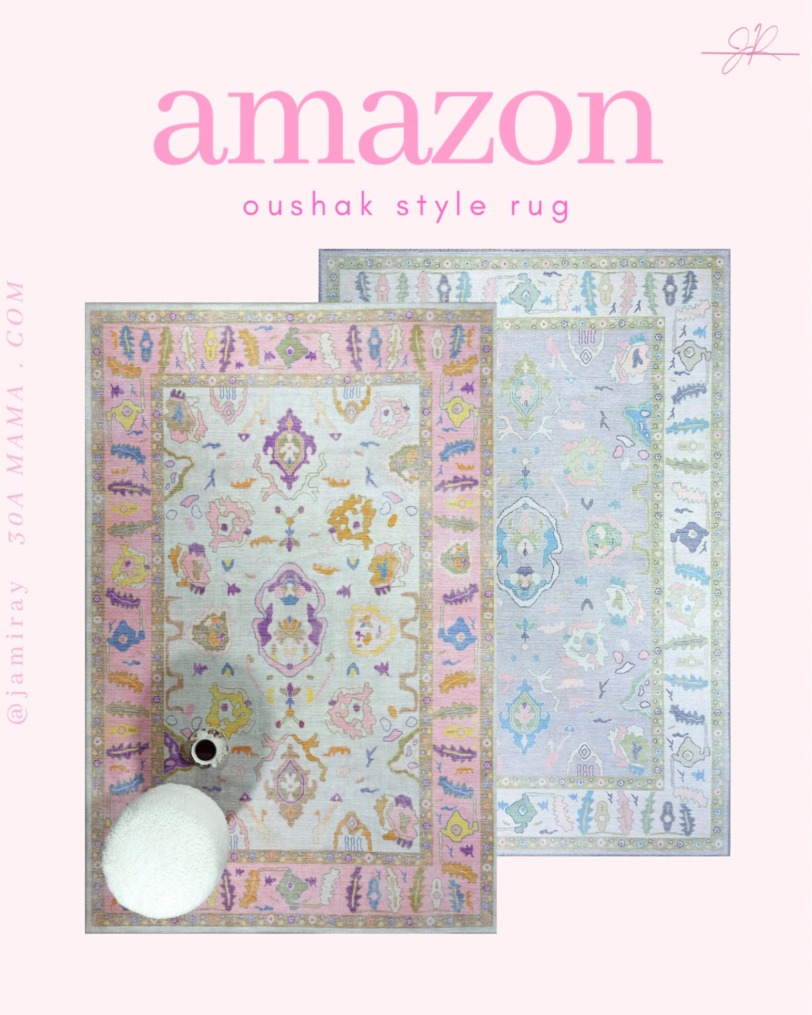 Oushak rug amazon find 


#LTKstyletip #LTKhome #LTKover40