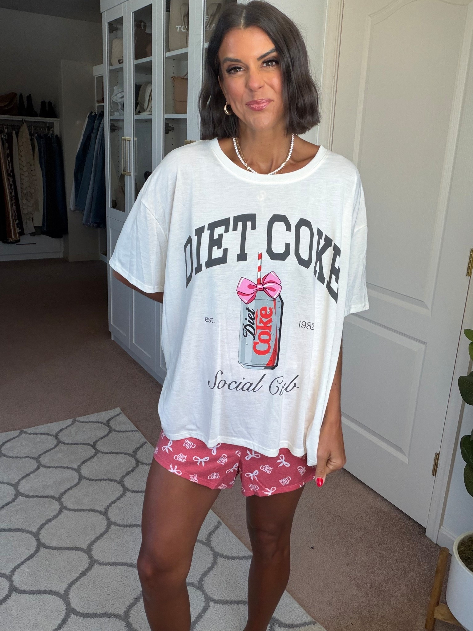 Got the wrong size- but how adorable are these Diet Coke pjs?! Tts 

#LTKmomlife #LTKootd #LTKSeasonal