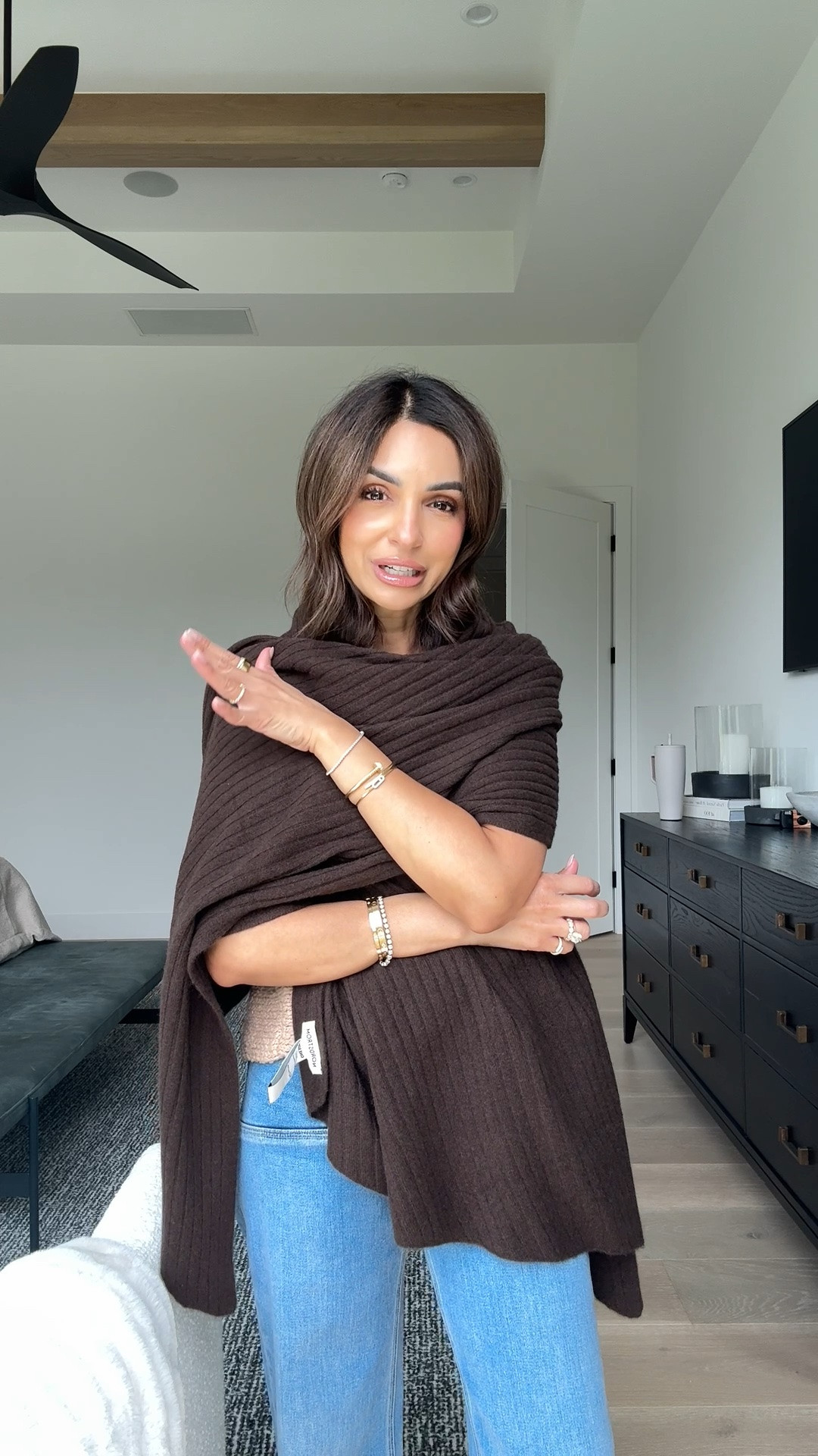 Couldn't resist this cashmere wrap! Lots of color options on sale for under $100!

#LTKSaleAlert