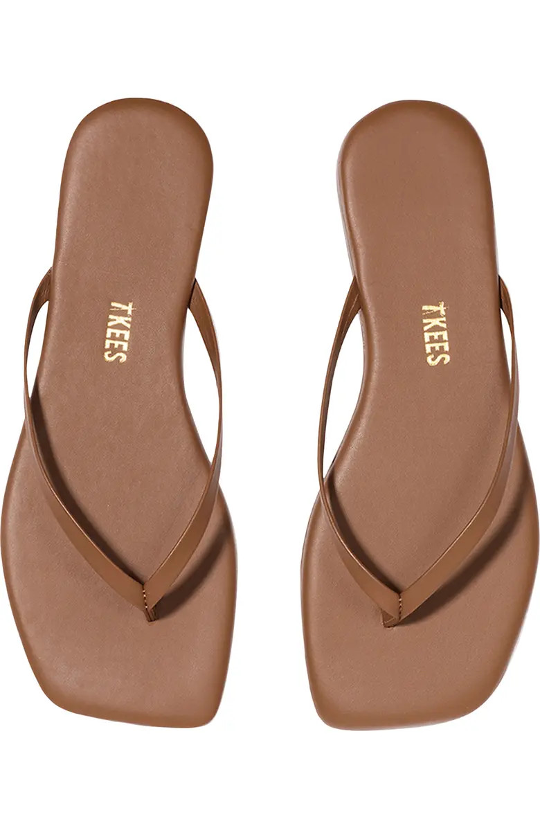 Lily Square Toe Flip Flop (Women) | Nordstrom
