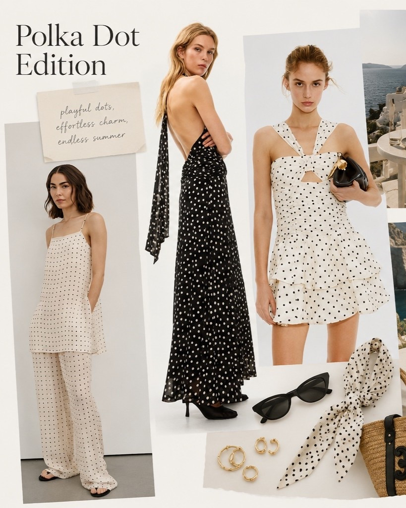 Polka dot outfit ideas 🖤

#LTKootd #LTKSeasonal #LTKTravel