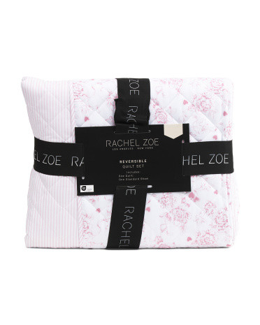 Cupid Toile Quilt Set | TJ Maxx
