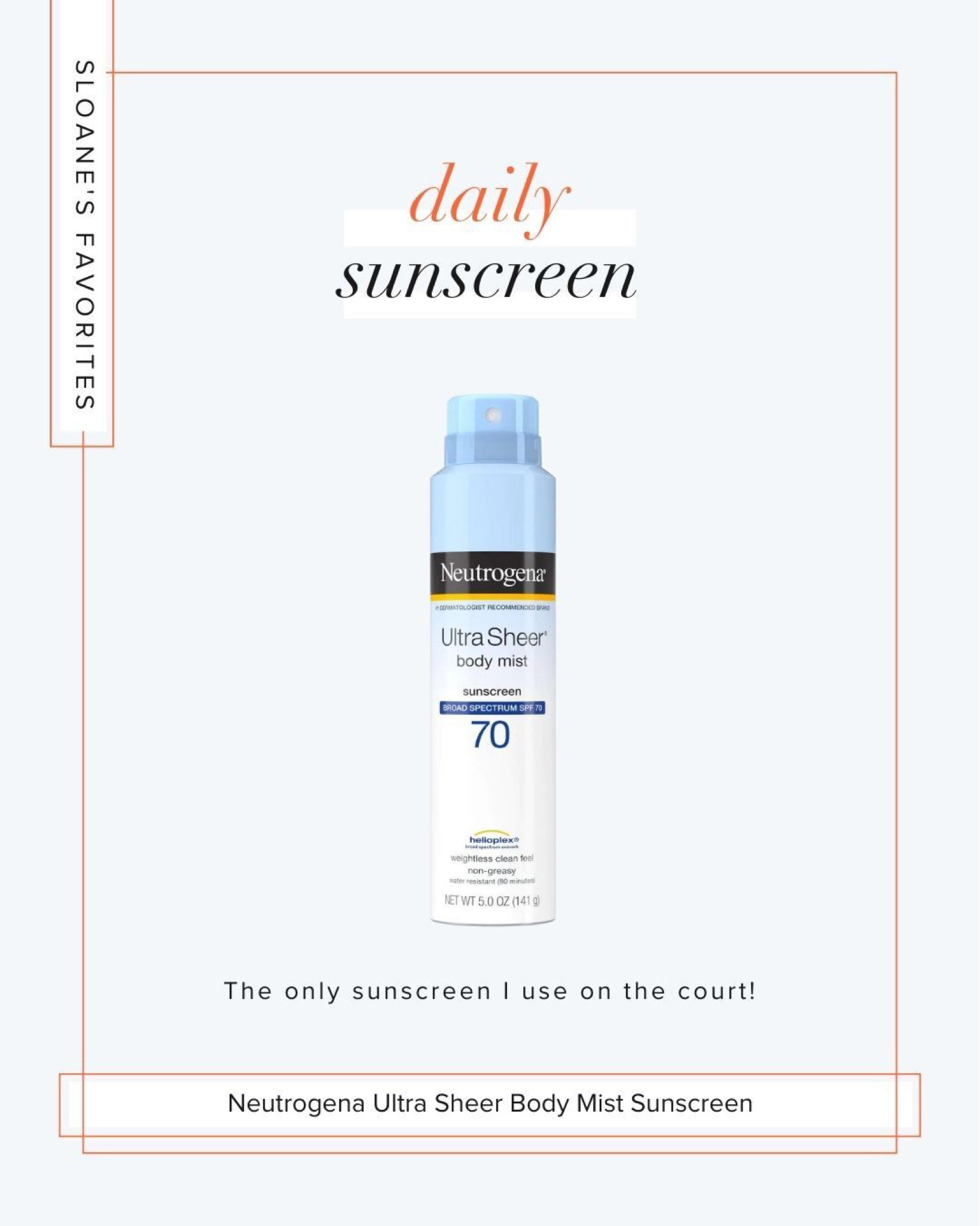 My daily sunscreen for on the court! 

#LTKbeauty #LTKfit #LTKFind