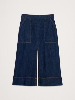 Denim Midi Skirt | Banana Republic (US)