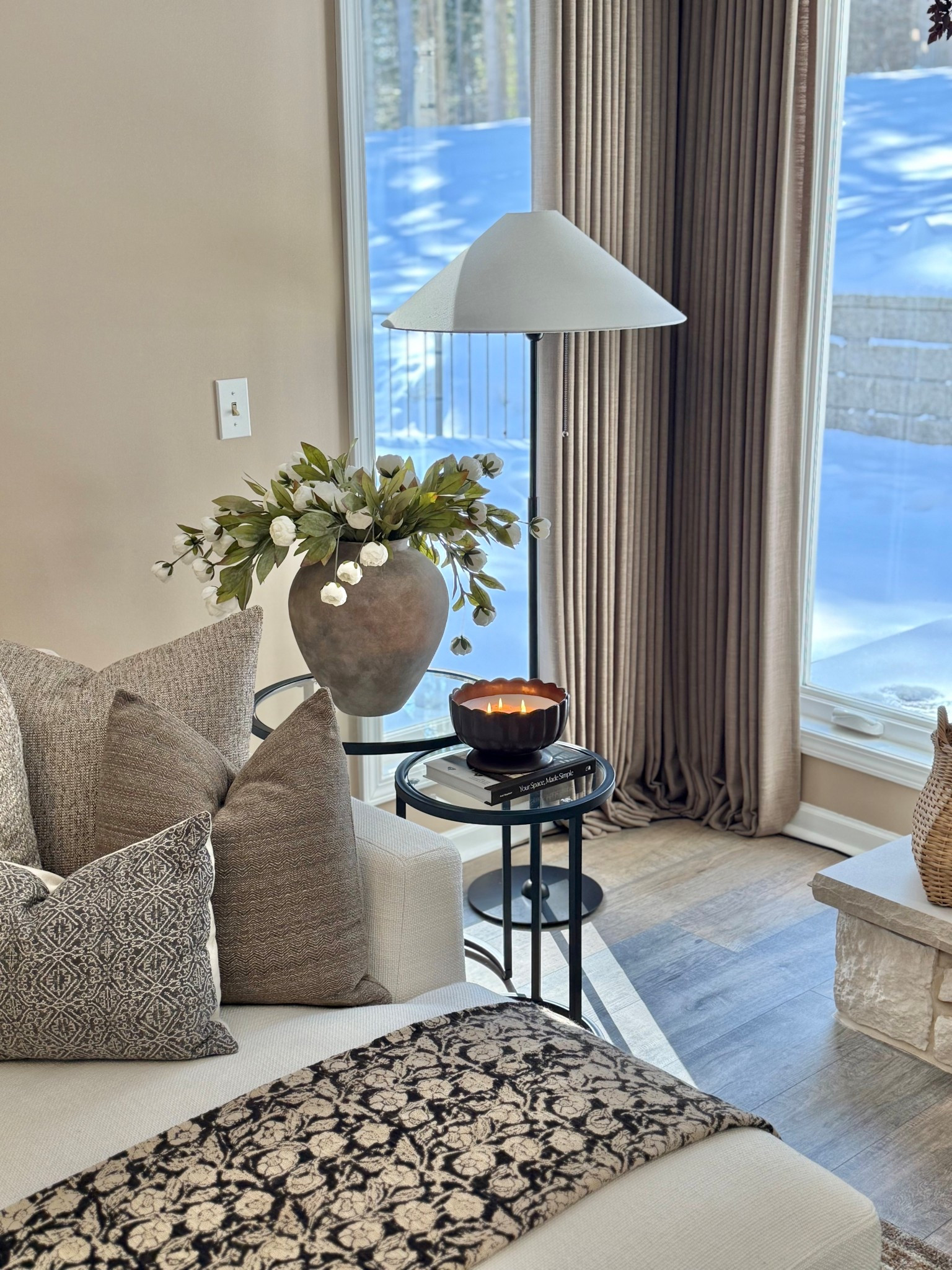 Neutral Living Room Nesting Table Styling

Follow @farmtotablecreations on Instagram for more home styling and decor finds.

These nesting tables are one of my favorite pieces to use in a living room because they’re both stylish and practical. They give you extra surface space when you need it for a candle, drink, or a small arrangement, but tuck neatly together to keep the space feeling open. I love pairing them with a simple vase of florals and a cozy candle to create a warm, layered look next to the sofa.

#nestingtables #sidetables #livingroomdecor #pillows #throwblanket #candledecor #vasedecor #livingroomfurniture #neutraldecor

#LTKSaleAlert #LTKHome