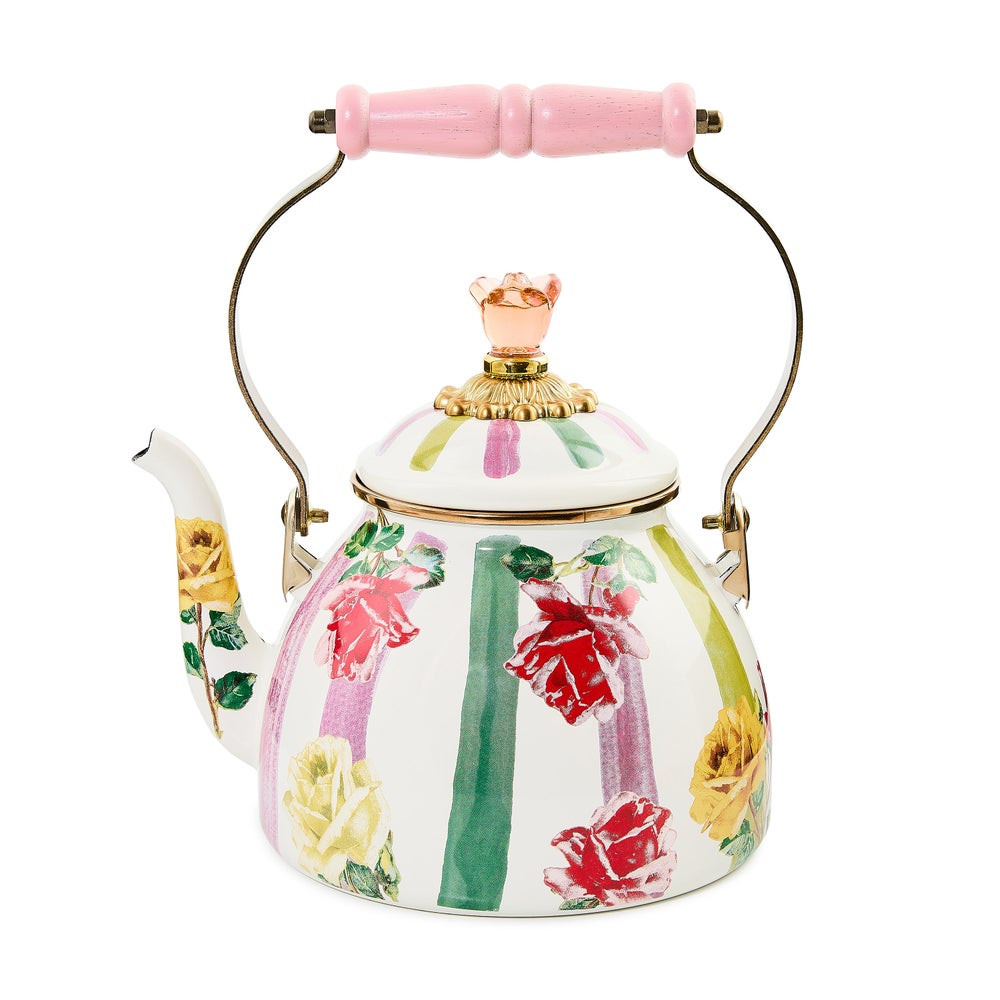 Garden Gala 2 Quart Tea Kettle | MacKenzie-Childs