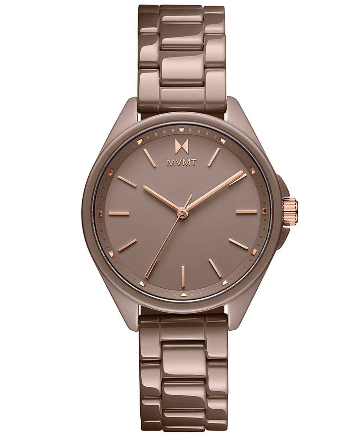 Mvmt Women's Coronada Taupe Ceramic Bracelet Watch 36mm | Macys (US)