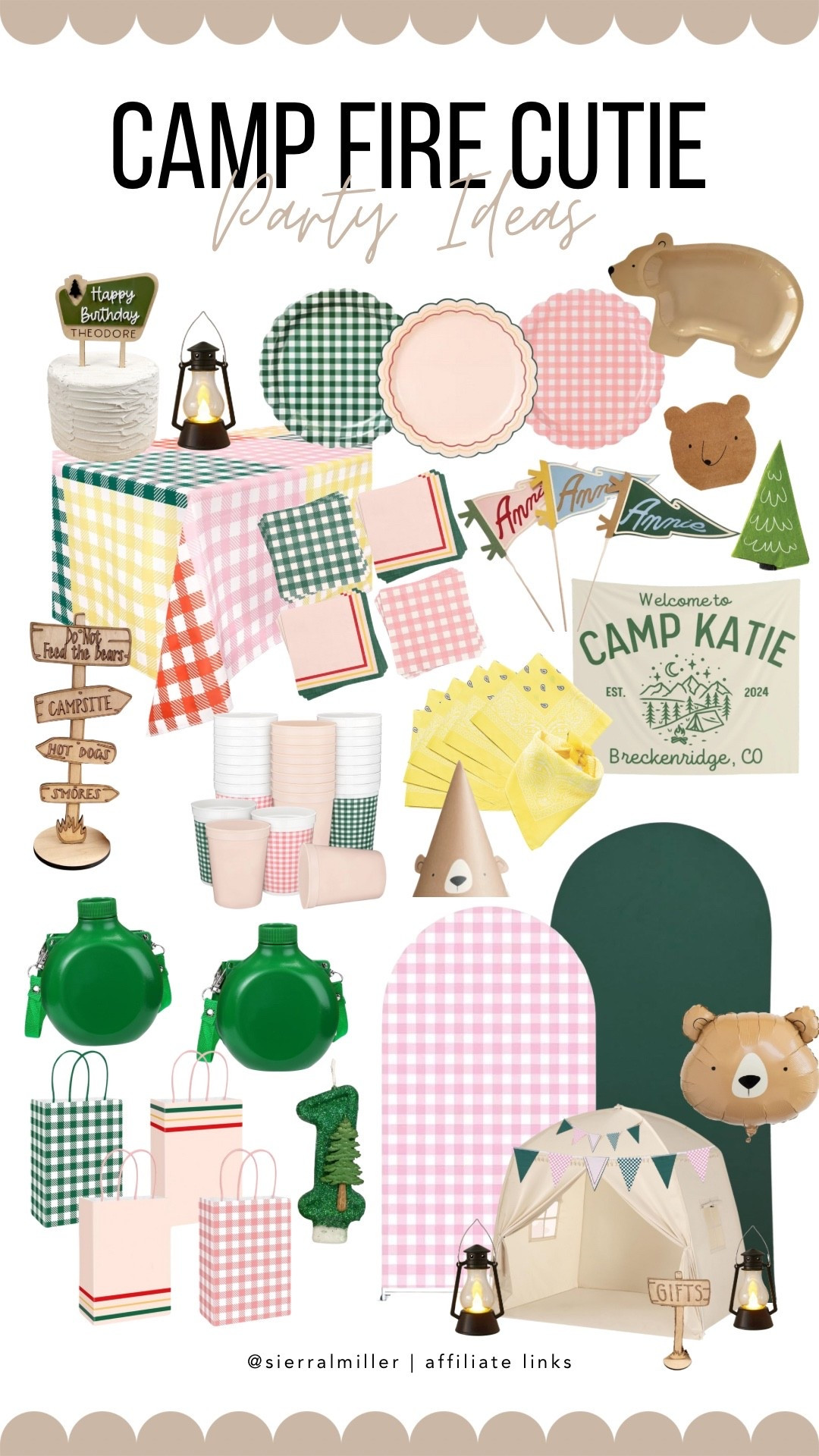 Camp fire cutie girls camp birthday party ideas 

#LTKParties #LTKKids #LTKFamily
