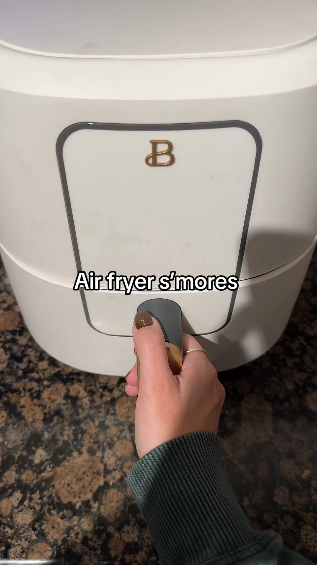 Air fryer s’mores! Will be making them like this from now on! 

#LTKFindsUnder100 #LTKVideo #LTKHome