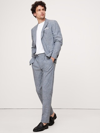 Cotton-Linen Suit Jacket | Banana Republic (US)