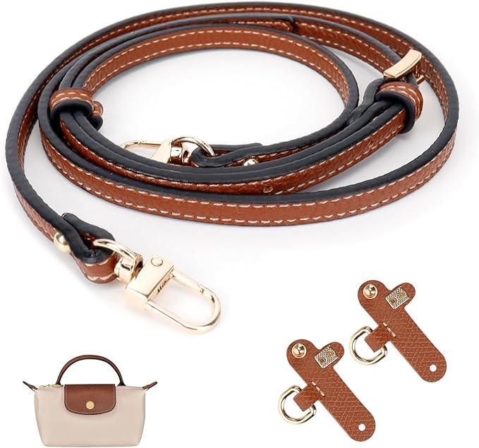 GADITIEK Strap compatible for Longchamp Mini Bag - No Punching Required Adjustable Buckle Design ... | Amazon (UK)