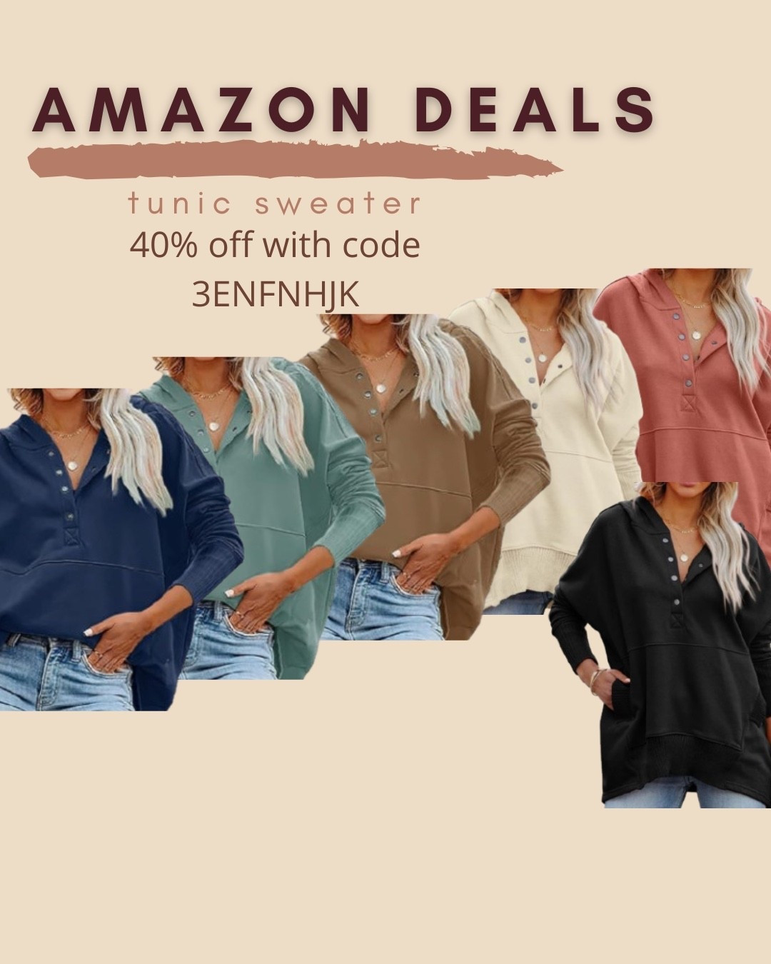 $20 ends 6/16

Amazon fashion
Amazon deals
Tunic sweater
Leggings sweater
Fall fashion

#LTKSaleAlert