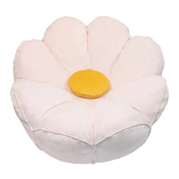 Mainstays Kids' Compressed Foam Chair – Pink Daisy Edition | Walmart (US)