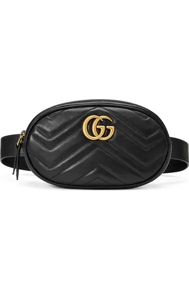 GG Matelassé Leather Belt Bag | Nordstrom
