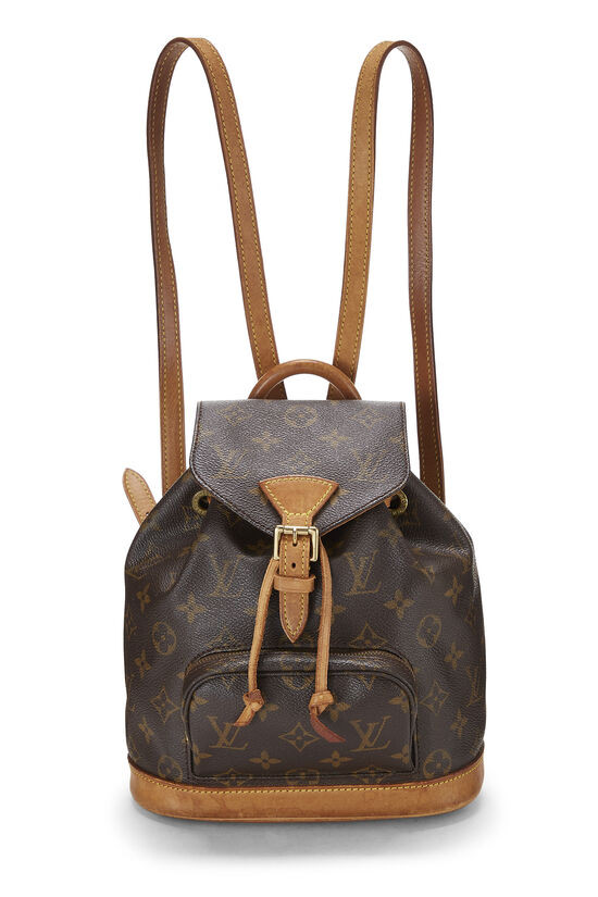 Pre-Owned Monogram Canvas Montsouris PM QJB0B84J0F059 | What Goes Around Comes Around