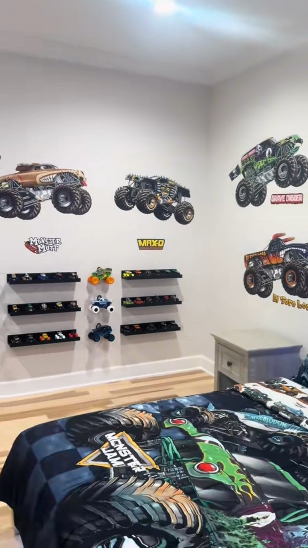 The perfect room for a monster truck loving boy. 

#LTKHome #LTKKids