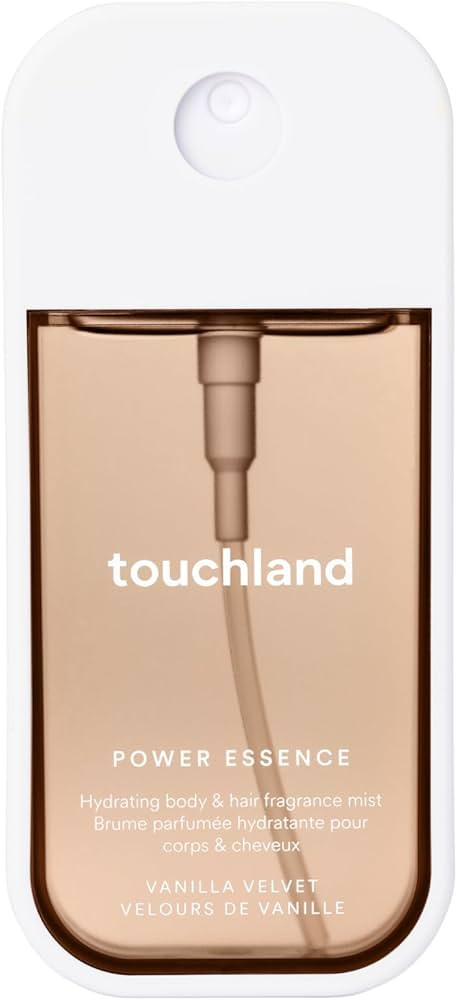 Touchland Power Essence Hydrating Body & Hair Fragrance, Vanilla Velvet, 2 FL. OZ. Travel Size Bo... | Amazon (US)