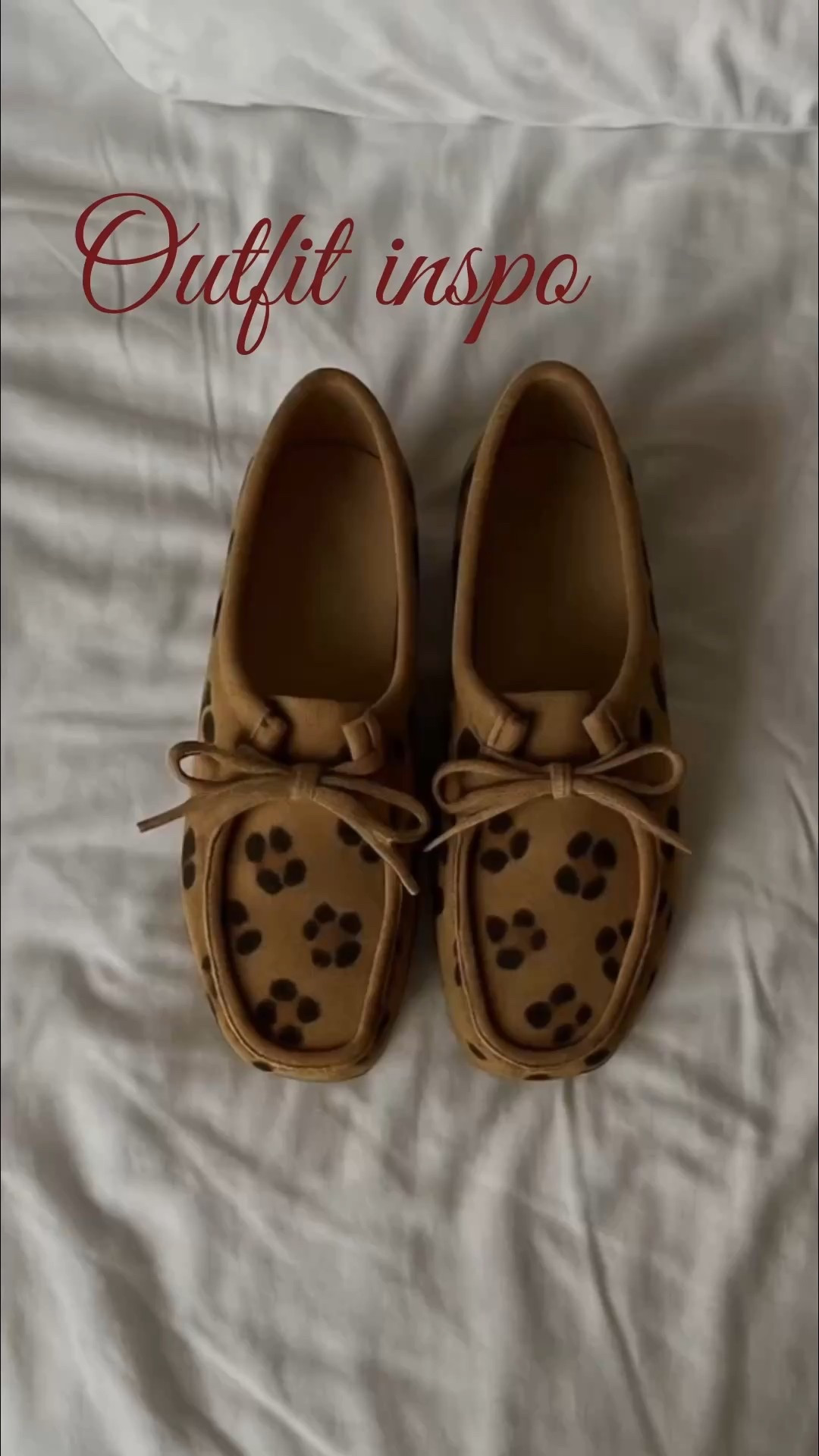 Styled this look right on the bed - because flatlays tell stories too.

Soft knits, creamy layers, and a cropped jacket for that spring breeze. But the real star? These leopard moccs from Clarks x Free People. A little bold, a little cozy - just how I like it.

Would you wear animal print shoes this spring? Let’s chat in the comments.
.
.
.

cute outfits, colorful outfits, cute outfits casual, spring styles, spring clothing, cute spring shoes, spring cute outfits, cute spring dresses, spring fashions, cute spring, spring outfit inspiration, spring dresses outfits, cute spring clothes, date outfit, spring outfits, cute clothes for spring, cute outfits casual spring, casual spring clothes, dress outfits spring, cute dresses for spring, best spring outfits, floral dresses, summer outfit

#LTKWatchNow #LTKShoeCrush #LTKSeasonal