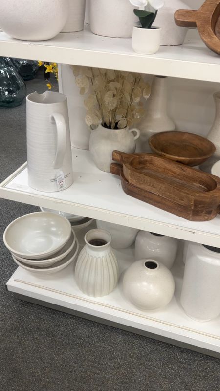 KOHLS FOR THE WIN! So many beautiful neutral decor pieces!!! I own quite a few of the vases and they are amazing quality. So pretty in person! And best of all - awesome prices!!!

Vase, neutral vase, white vase, wood decor, wood tray, decorative tray, decorative bowl, home decor, shelf decor, table decor, neutral decor, natural decor, organic modern decor, mantle decor, living room, bedroom, dining room, entryway, kohls

#LTKhome #LTKsalealert #LTKfindsunder50