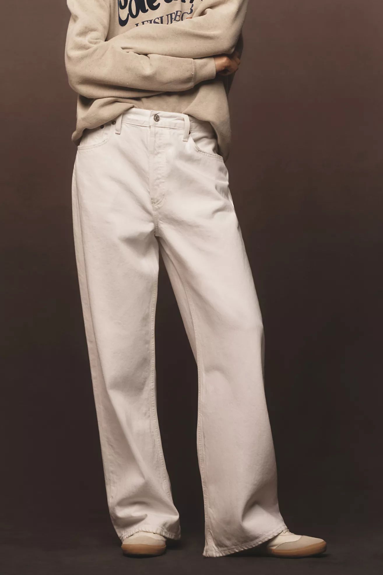 AGOLDE Low-Slung Baggy Jeans | Anthropologie (US)