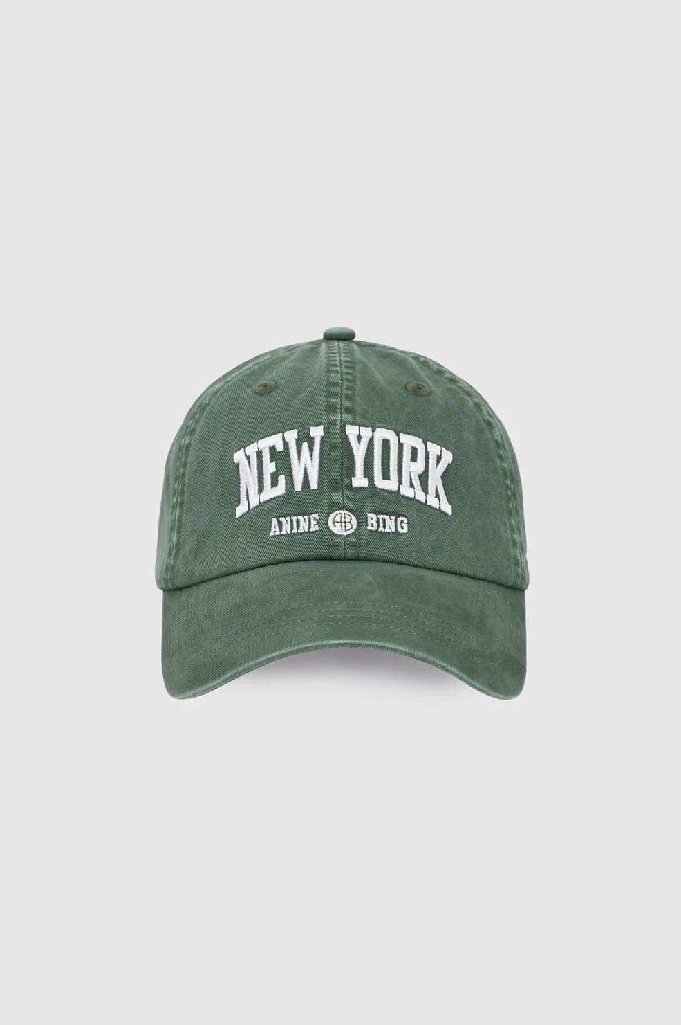 Jeremy Baseball Cap New York University - Cilantro | Anine Bing