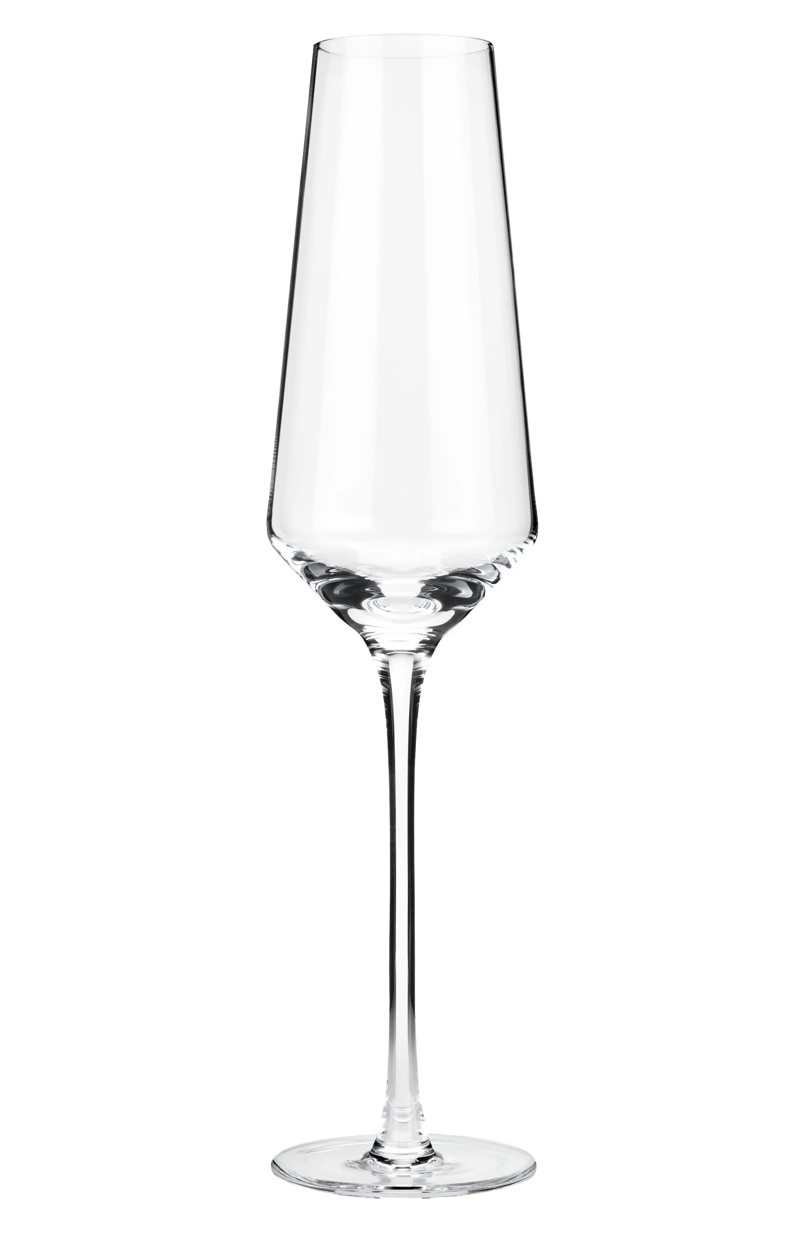 Viski Raye Crystal Angled Champagne Flutes Set of 2 | Nordstrom | Nordstrom