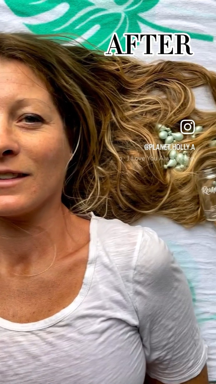 Remilia • Hair Serum Capsules 

From damaged to perfect mermaid hair, Remilia hair serum capsules restore and rejuvenate. 

#hairserum #Remilia #mermaidhair #damagedhair #restore 

#LTKswim #LTKActive #LTKbeauty