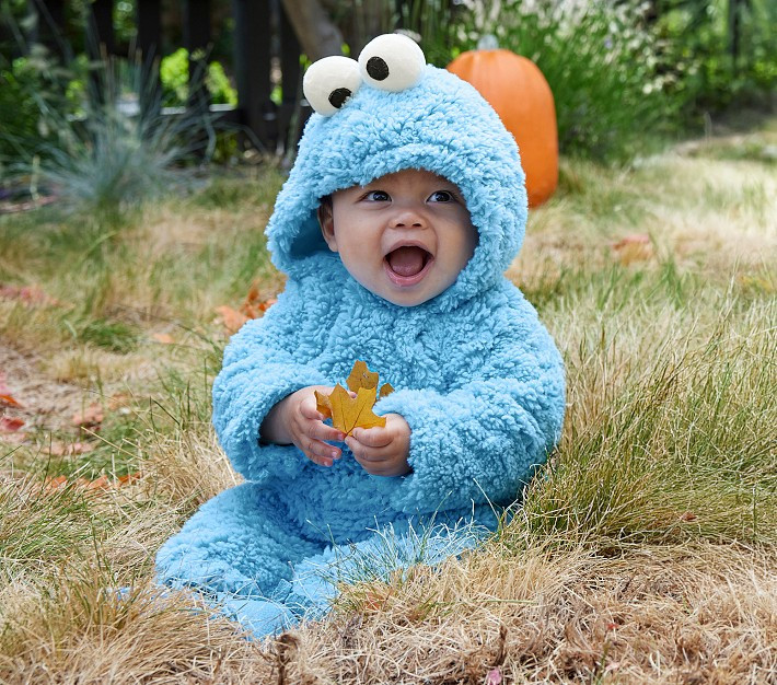 Baby Sesame Street<sup>®</sup> Cookie Monster Halloween Costume | Pottery Barn Kids